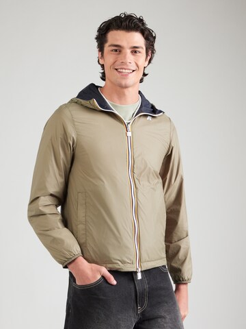 zils K-Way Starpsezonu jaka 'JAKE PLUS.2': no priekšpuses