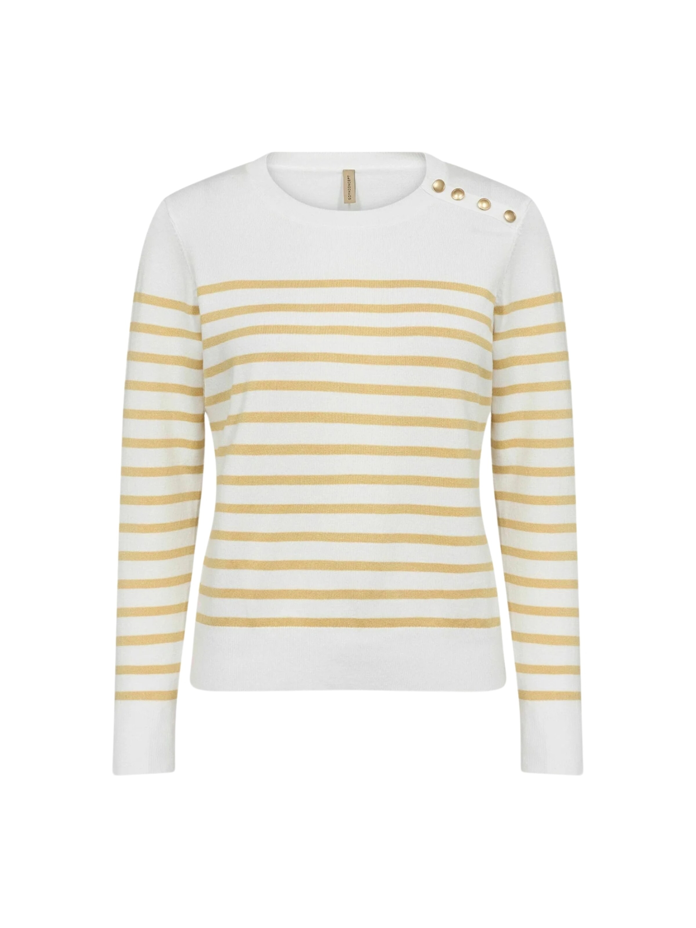 Soyaconcept Pullover ' DOLLIE ' in Gelb: Vorderseite