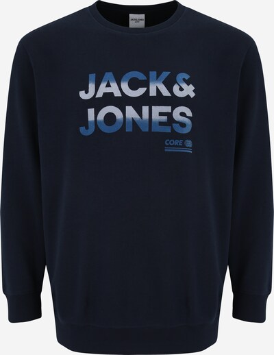 Jack & Jones Plus Mikina 'COSETH' - námornícka modrá / pastelovo modrá / tmavomodrá, Produkt