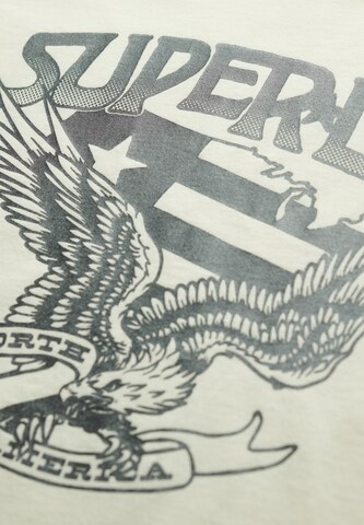 Superdry Shirt 'American Eagle' in Beige