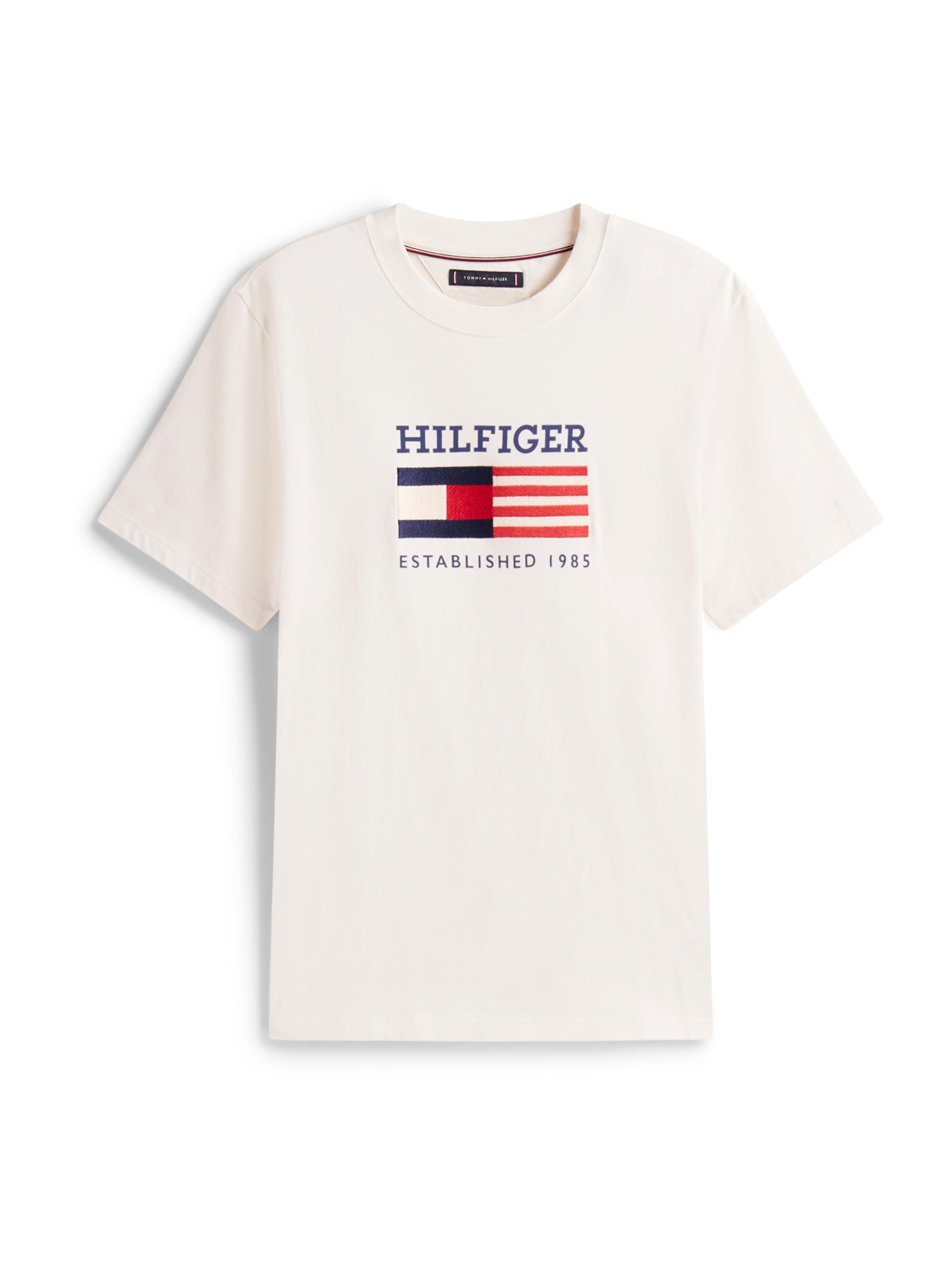 Tricou 'Americana' de la TOMMY HILFIGER pe galben: față