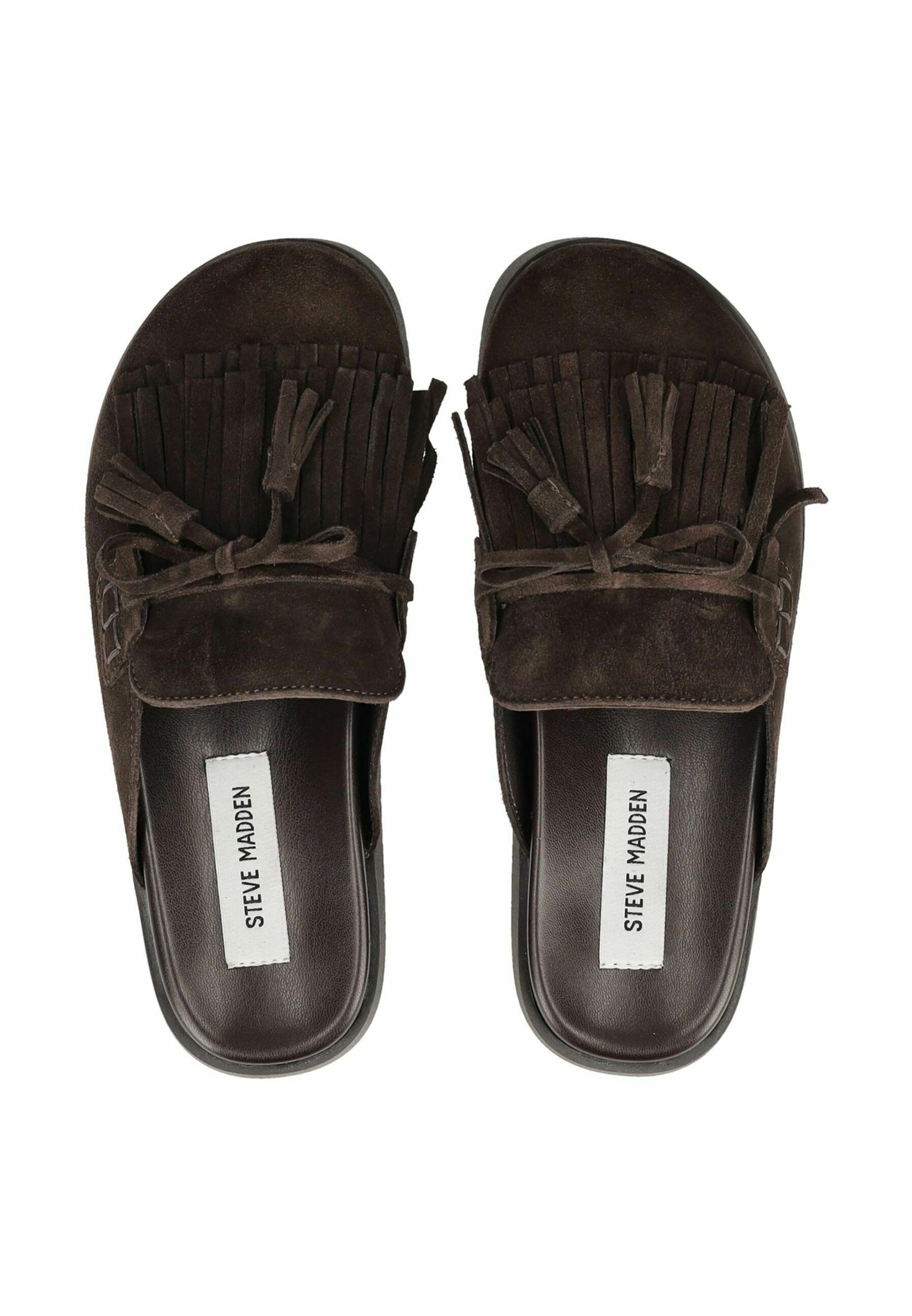 STEVE MADDEN Nizki natikači 'Maurea' | rjava barva