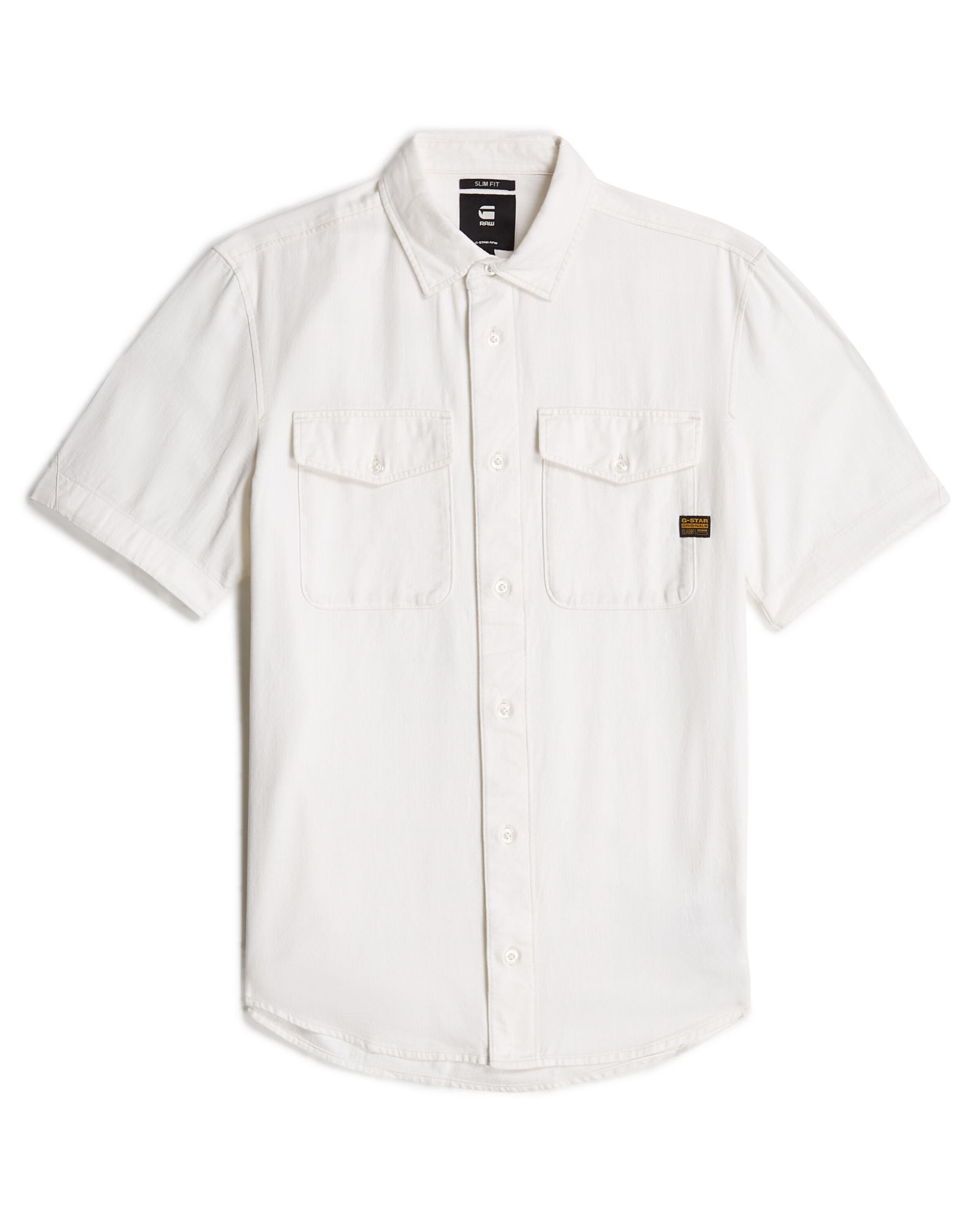 G-STAR Hemd in Weiß: Vorderseite