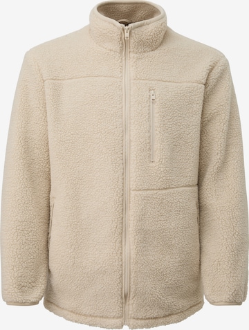 s.Oliver Men Big Sizes Between-season jacket in Beige: front