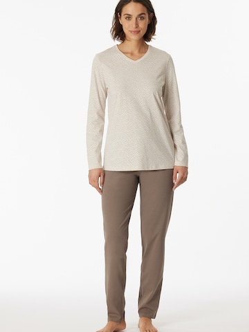 Pyjama ' Comfort Essentials ' SCHIESSER en gris : devant