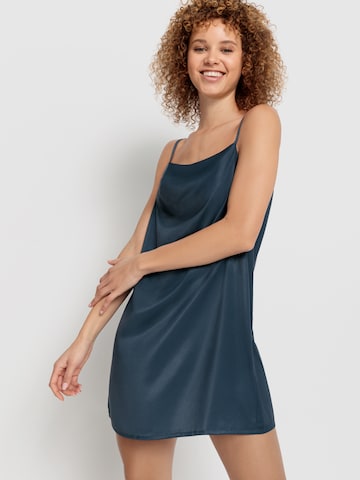LSCN by LASCANA Negligee in Blue: front