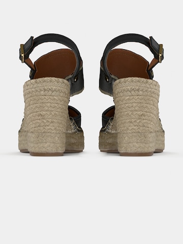 Barbour Sandaal in Zwart