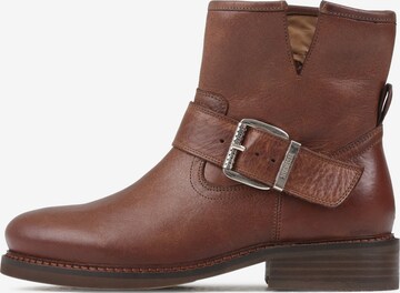 BRONX Ankle Boots in Brown: front