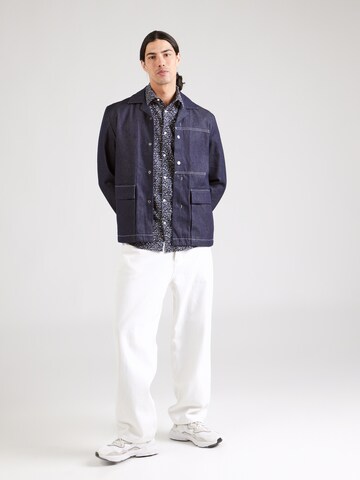 JACK & JONES Regular Fit Skjorte 'JPRBLASUMMER' i blå
