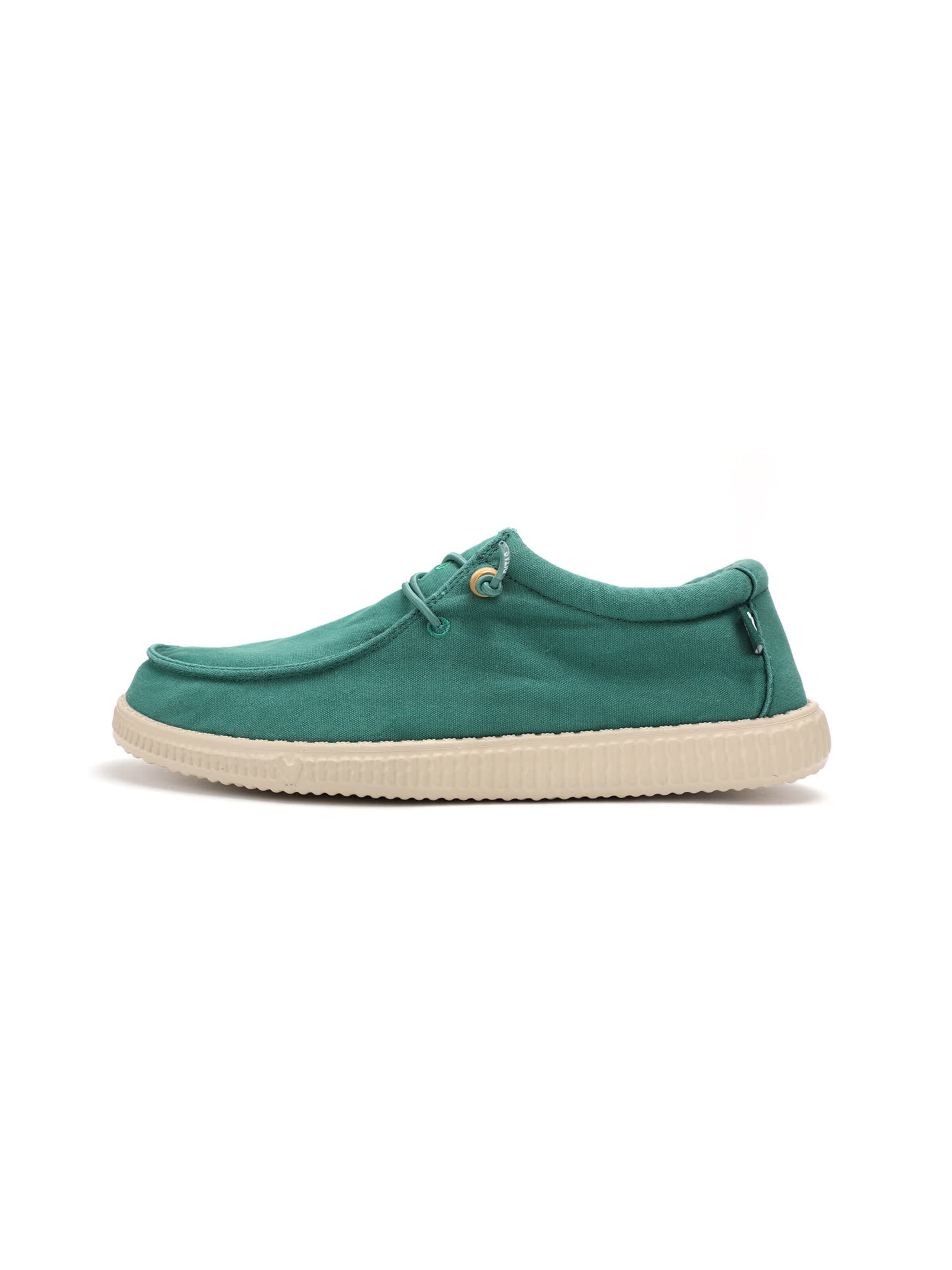 Walk In Pitas Moccasin 'Wallabi' in Green: front