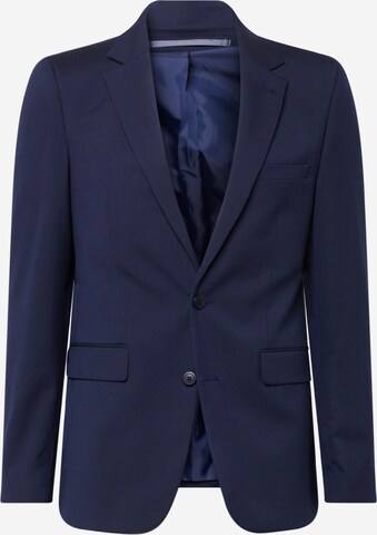 Coupe regular Veste de costume BURTON MENSWEAR LONDON en bleu : devant