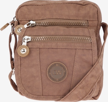 Christian Wippermann Crossbody Bag in Brown: front