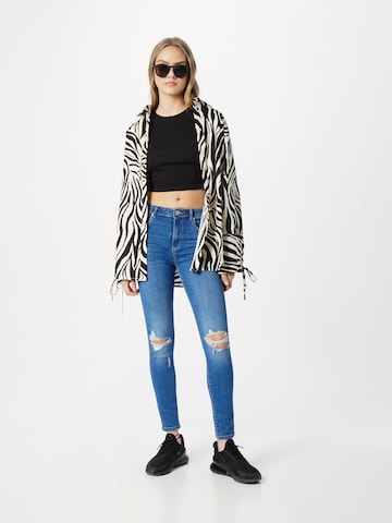 Tally Weijl Skinny Jeans i blå