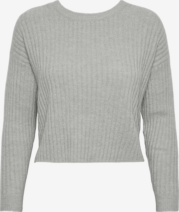 PIECES Sweater 'JOSE' in Grey: front
