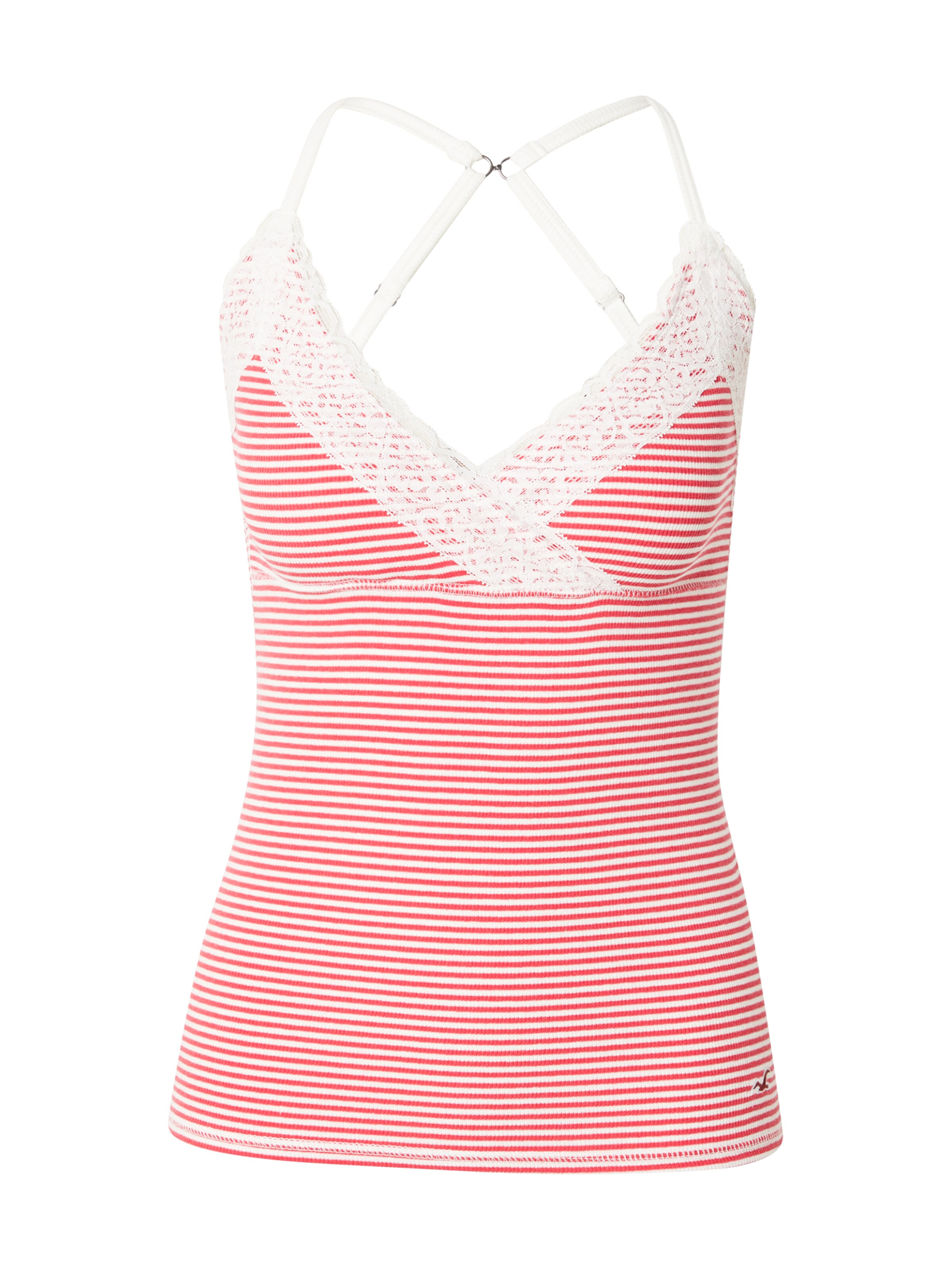 Haut HOLLISTER en rouge