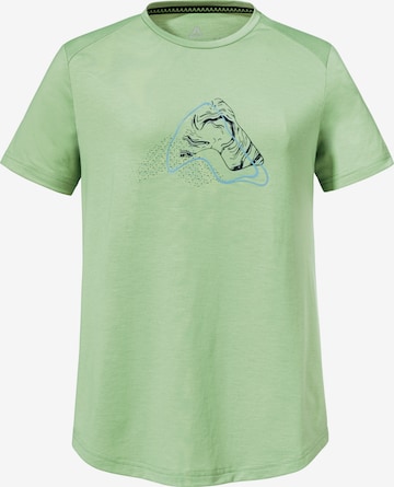 T-shirt fonctionnel 'Haberspitz' Schöffel en vert : devant