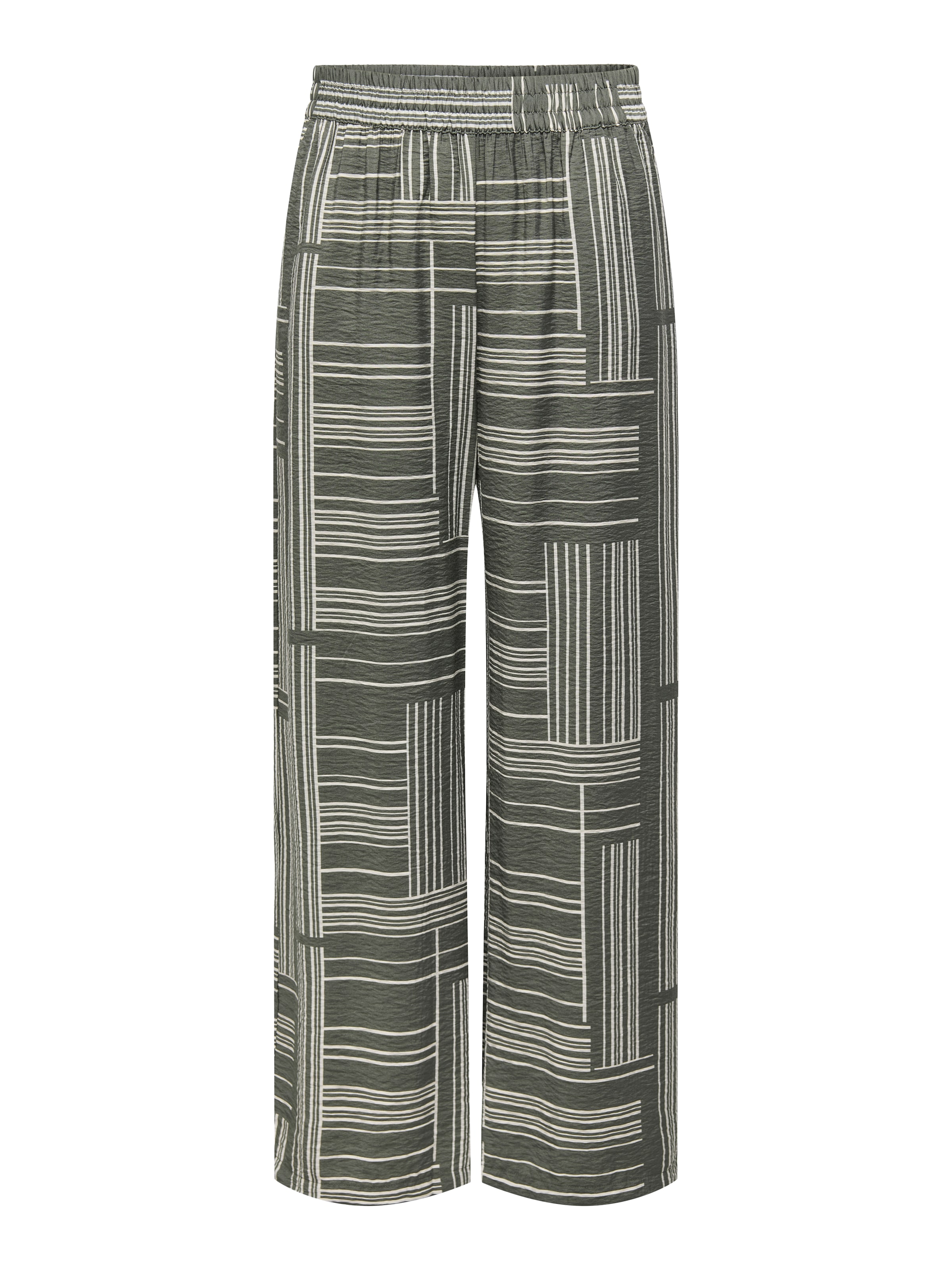 pelēks JDY Bikses 'JDYTroya': no priekšpuses