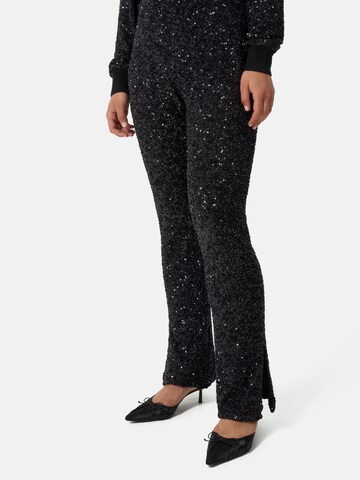 CASH-MERE.CH Regular Broek in Zwart