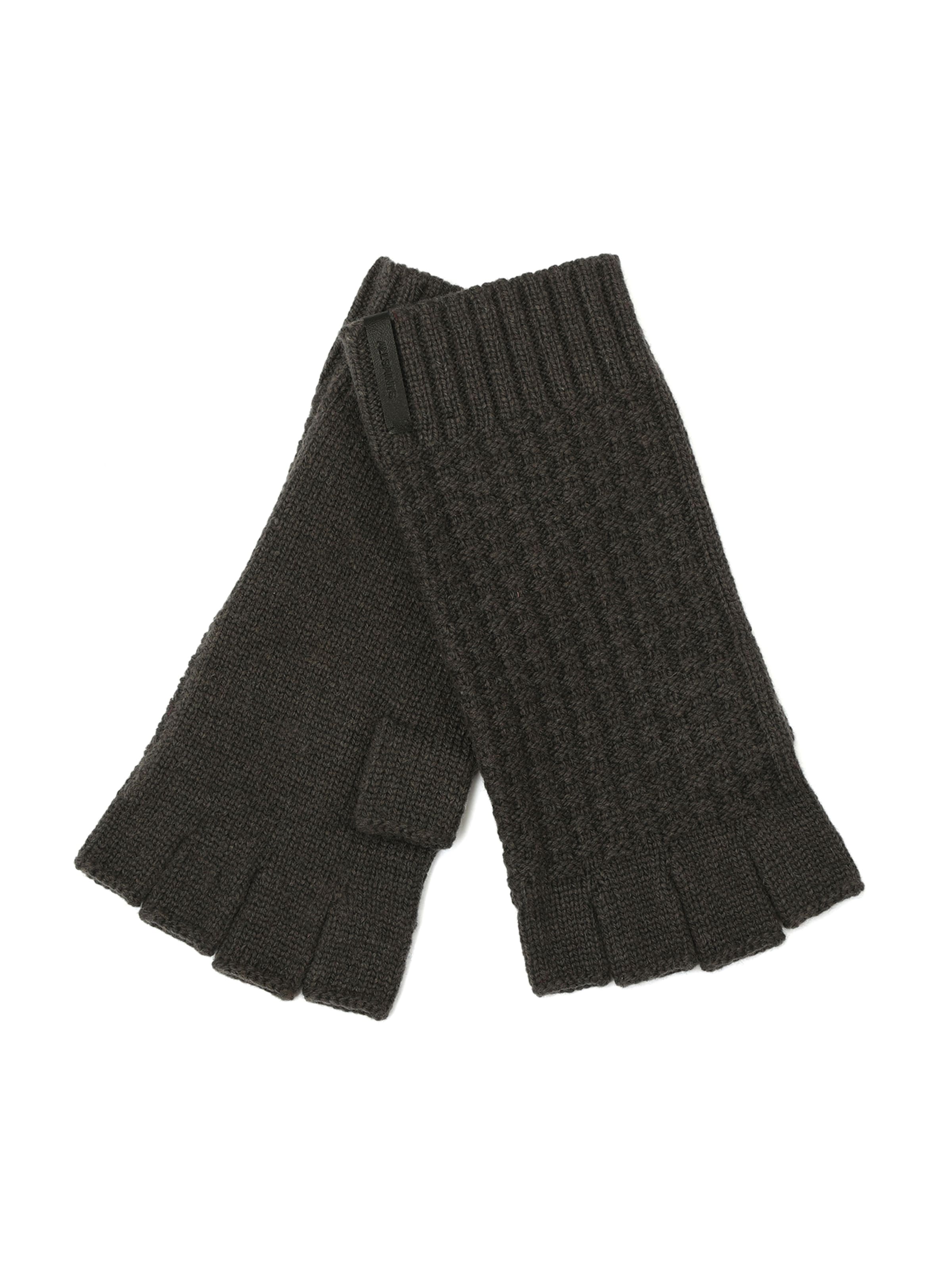 AllSaints Kurzfingerhandschuhe in Grau