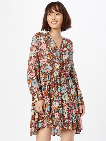 FRNCH PARIS Shirt Dress in Mixed colors: front