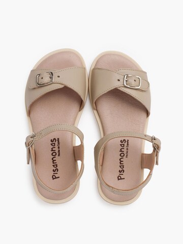 Sandales Pisamonas en beige