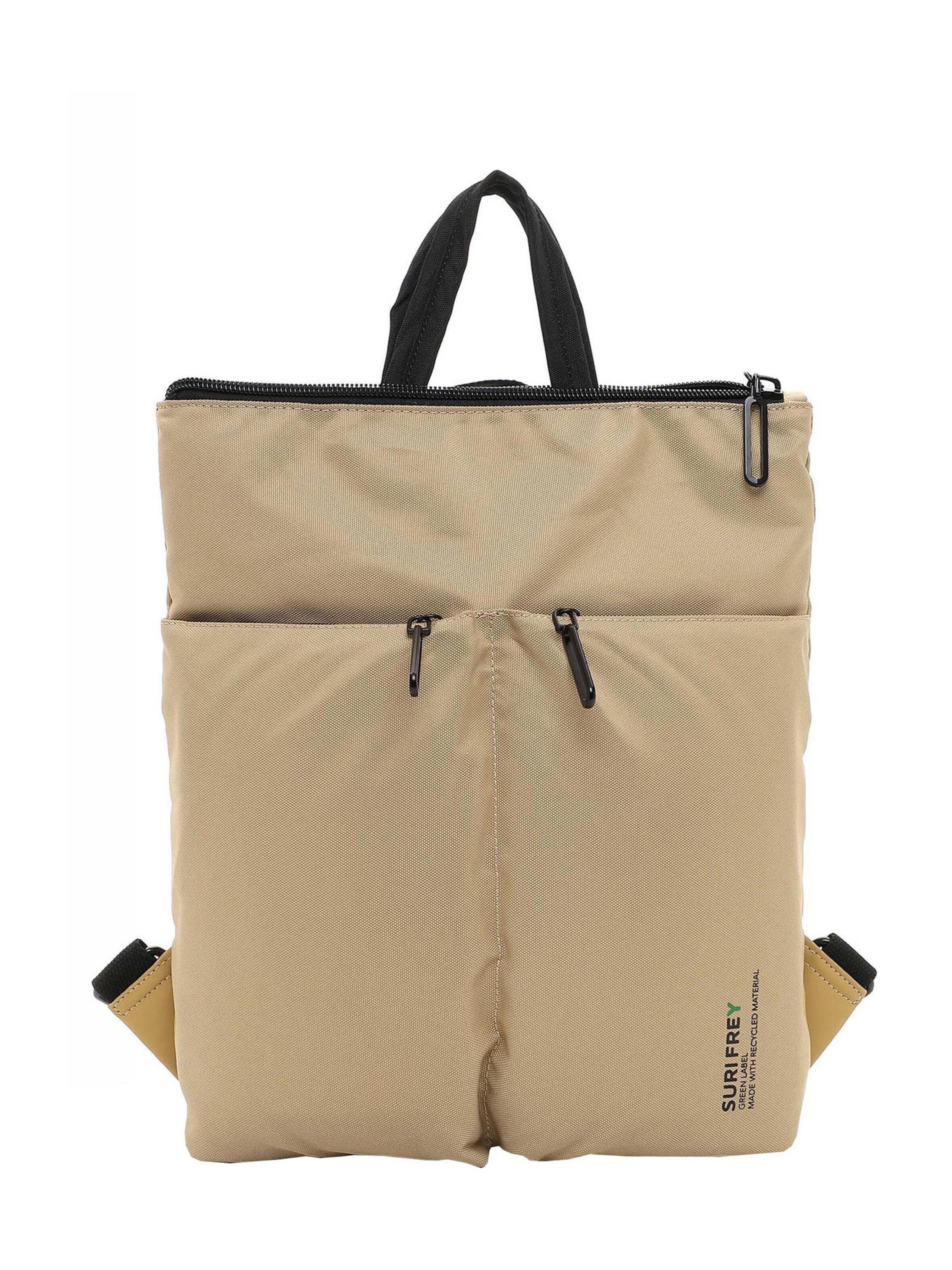 Sac à dos 'Green Label Tanny' Suri Frey en beige : devant