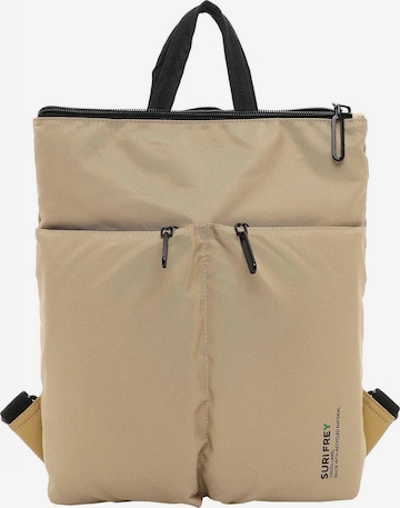 Suri Frey Rucksack 'Tanny' in Beige: predná strana