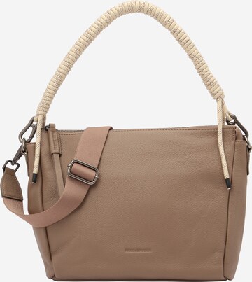 FREDsBRUDER Shoulder Bag 'Nea ' in Brown: front