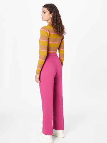 A-VIEW Regular Pleated Pants 'Annali' in Pink