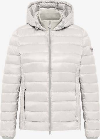Frieda & Freddies NY Between-Season Jacket in White: front