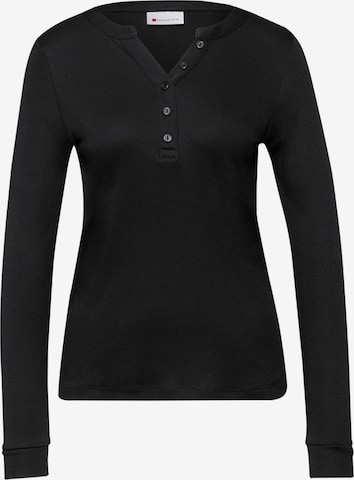 STREET ONE Shirt in Black: front