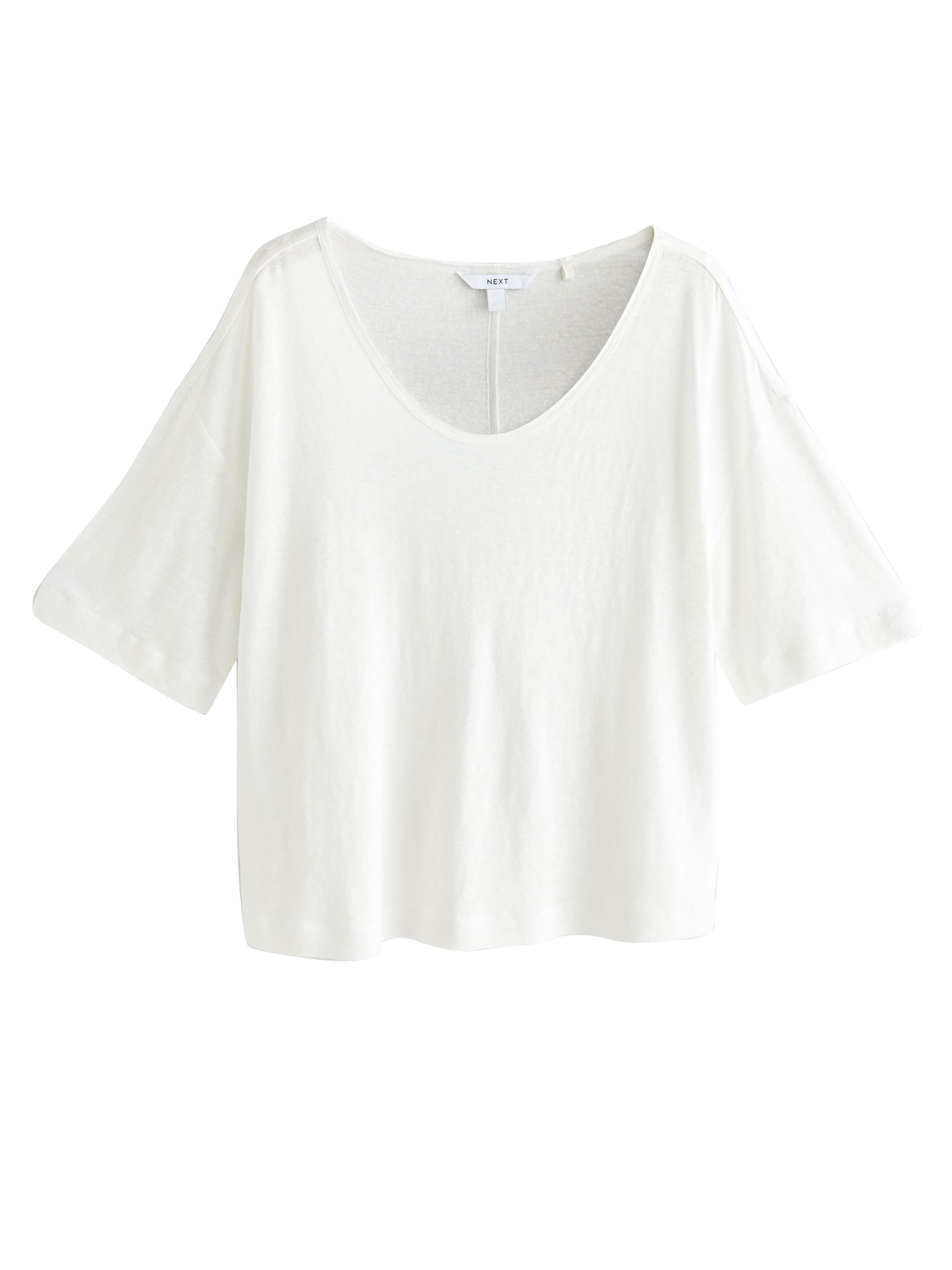 Next T-shirt i beige: framsida