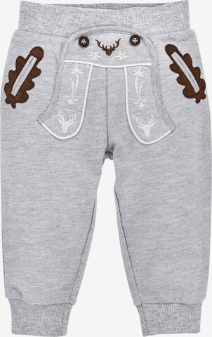BONDI Tapered Pants in Grey: front