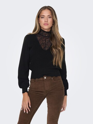 ONLY Pullover 'ONLRebecca' in Schwarz: Vorderseite
