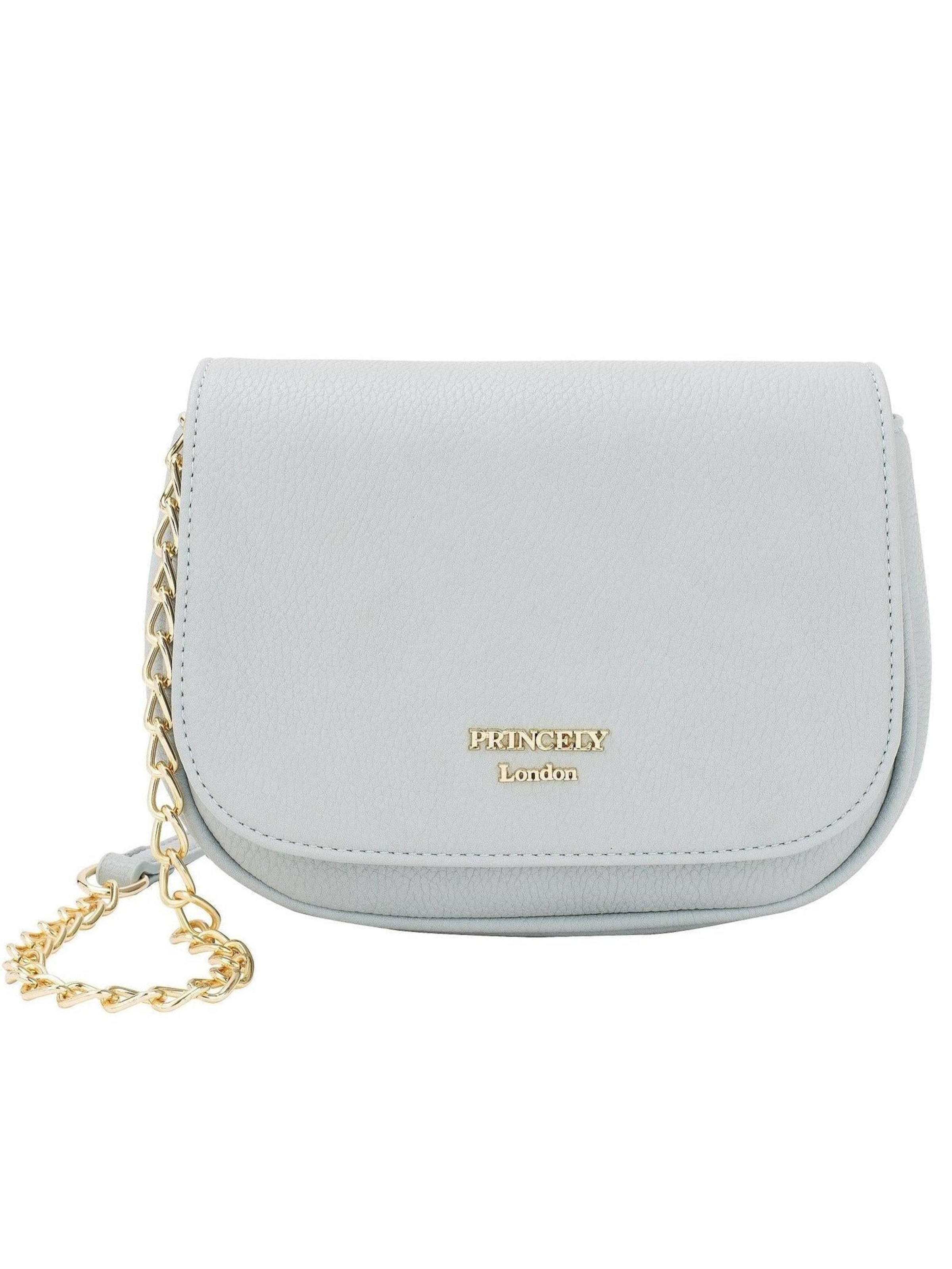 Princely London Umhängetasche 'Betty'‌‌‌‌‌‌‌‌ in Blau: Vorderseite