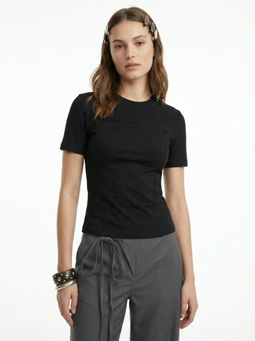 Maglietta 'Ronja' di studioselect in nero: frontale