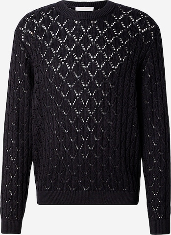 JACK & JONES - Jersey 'JORGRAMERCY' en negro: frente