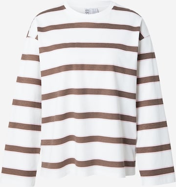 PIECES T-shirt 'PCMila' i vit: framsida