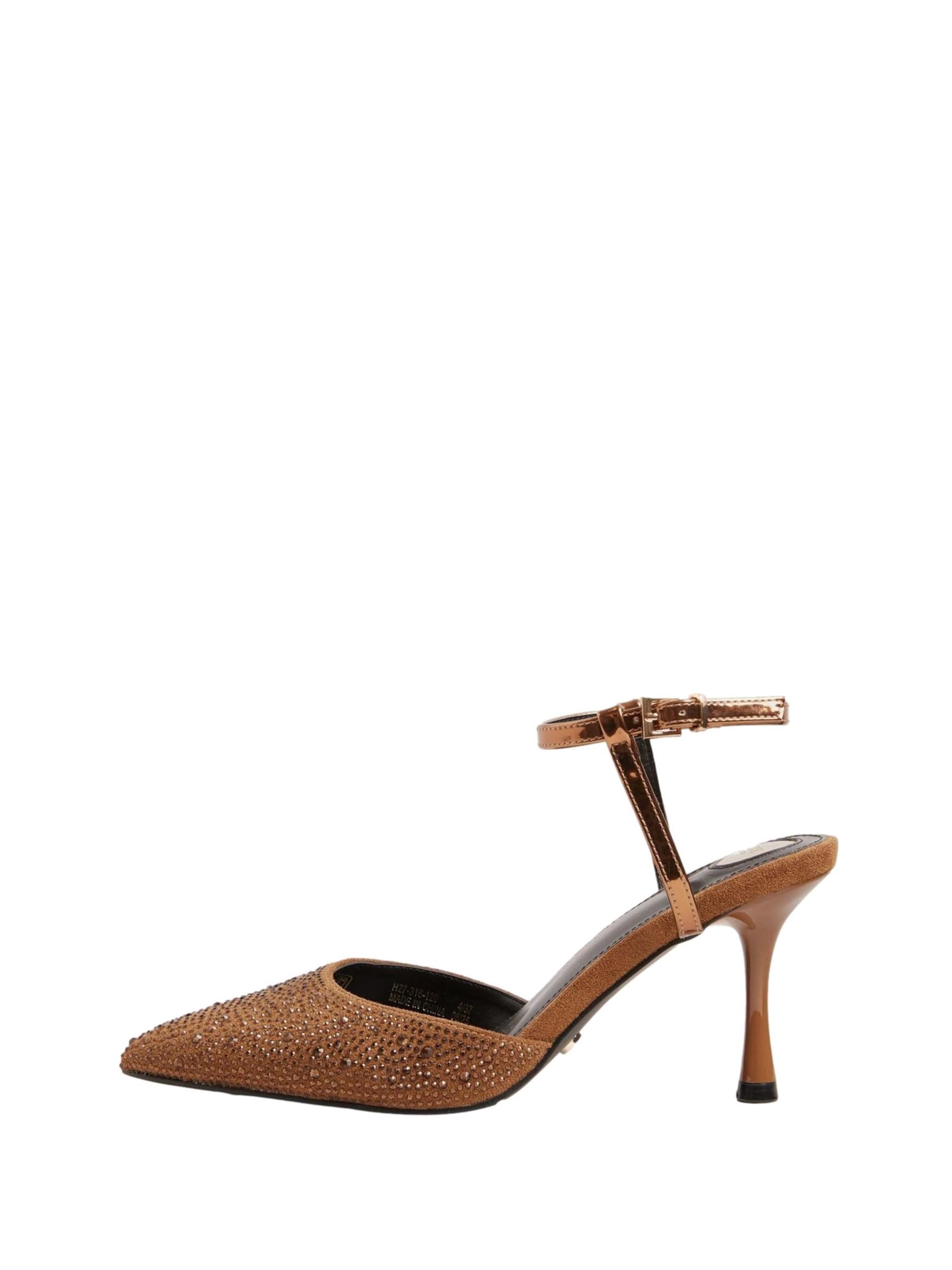 Lipsy Pumps in Bruin: voorkant