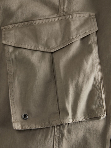 aprel Tapered Cargobroek in Grijs