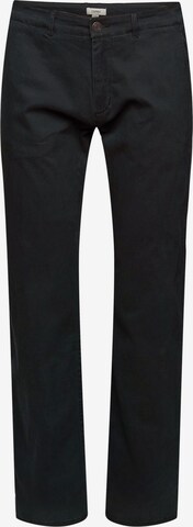 ESPRIT Regular Chino Pants in Black: front