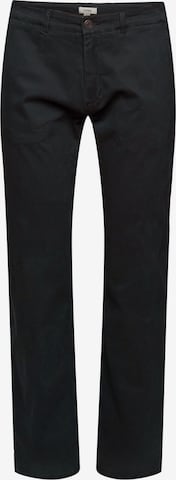 ESPRIT Regular Chino Pants in Black: front