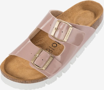 Palado Mules 'Korfu PL' in Pink: front