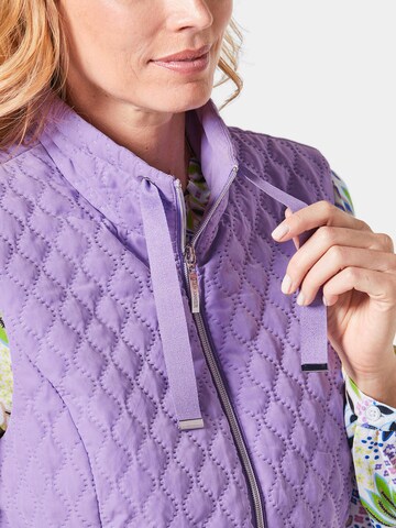 Goldner Vest in Purple