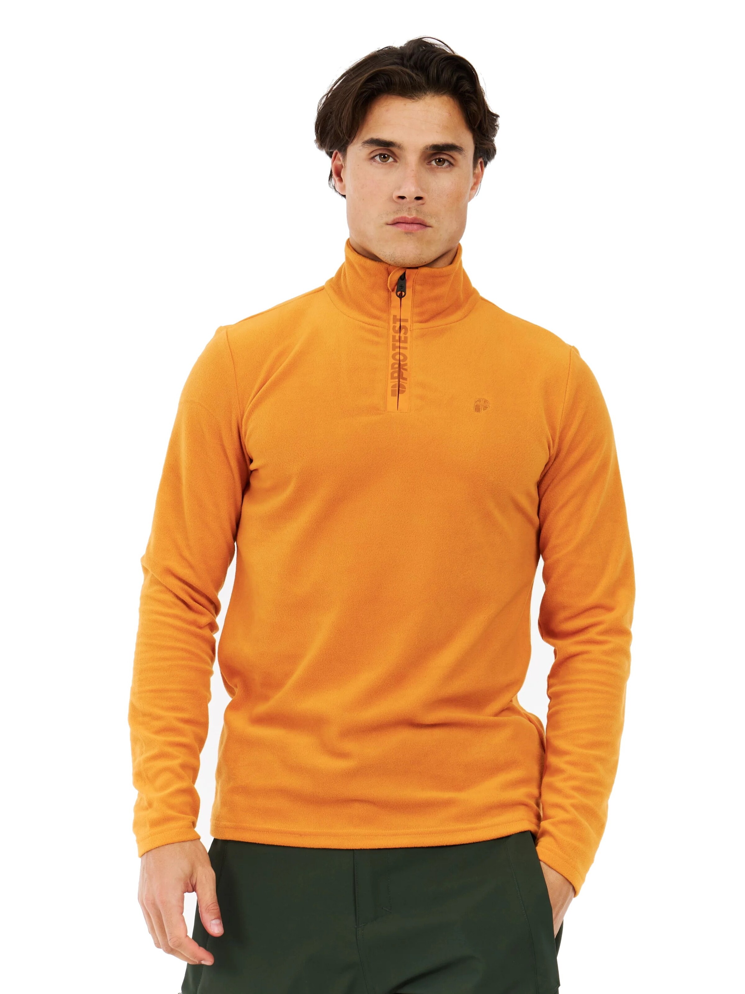 PROTEST Fleecejacke‌‌‌‌‌‌‌‌‌ in Gelb: Vorderseite