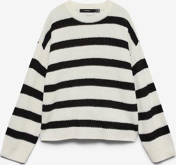 VERO MODA Sveter 'VMLEA' - Biela: predná strana