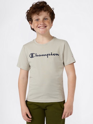 Champion Authentic Athletic Apparel Shirt in Beige: voorkant