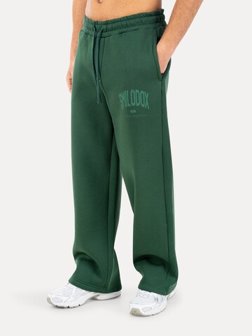 Smilodox Loosefit Oversize Jogginghose Oswin in Grün