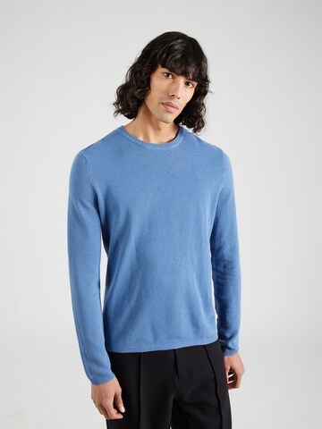 QS Pullover in Blau: Vorderseite