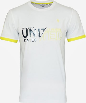 U.S. POLO ASSN. Shirt in White: front